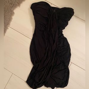 Bebe black tube dress S